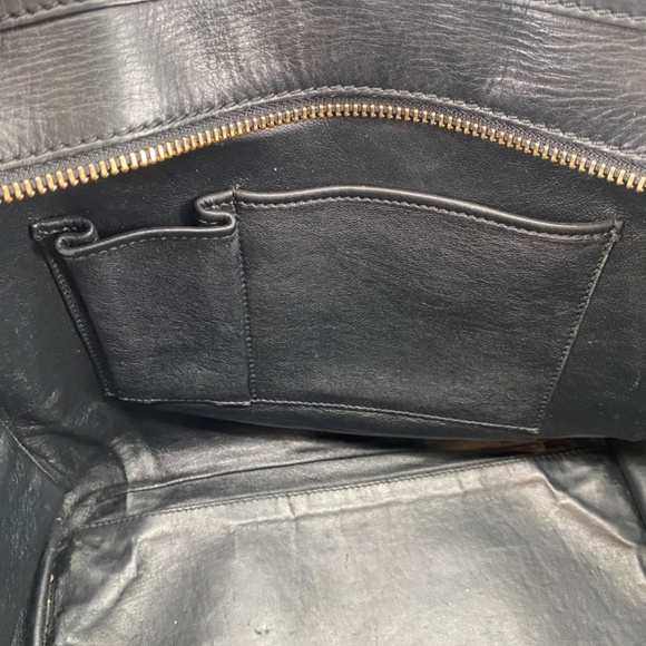 Celine Phantom Tricolor Luggage Tote Medium Green Black Grey Phoebe Philo - Picture 10 of 16